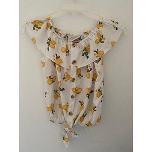 Girls Total Girl Pink BLOUSE FLORAL Size 6/7